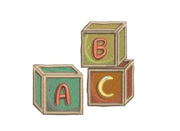 Adorable ABC Baby Blocks