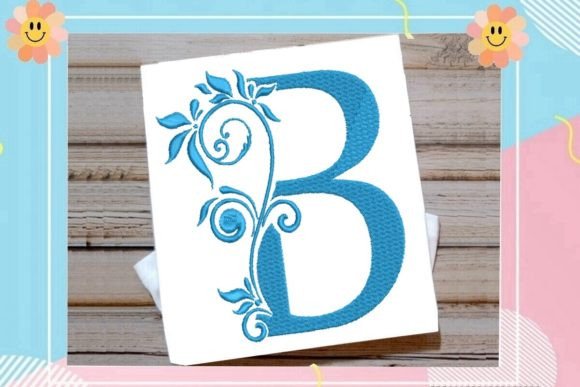 B Beautiful Monogram Letter
