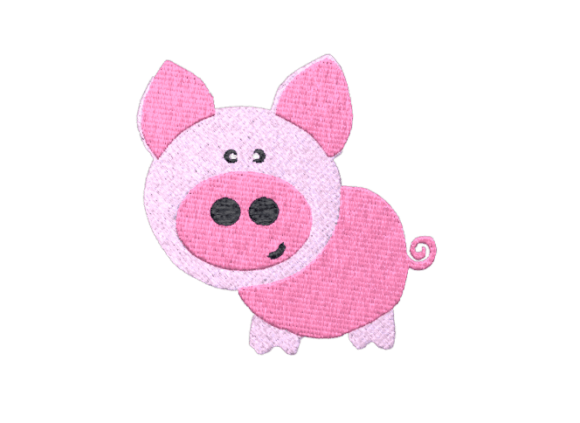 Cute Pig Embroidery Design Review