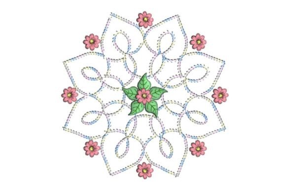 Floral Applique Mug Rug Review
