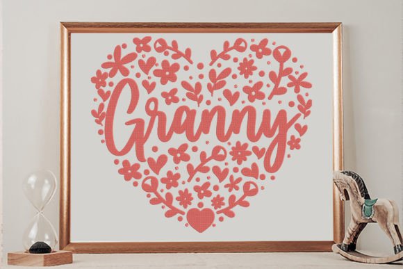 Granny, Heart Made of Flowers