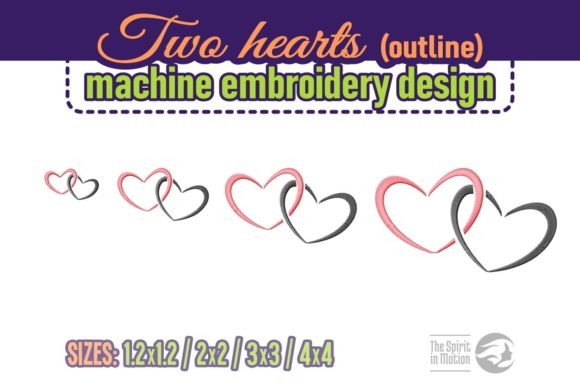 Romantic Interlocked Hearts